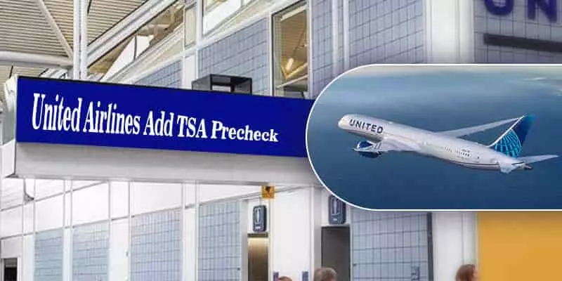 United Airlines Add TSA Precheck