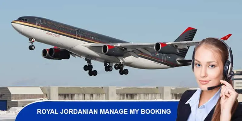 Royal Jordanian Manage My Booking