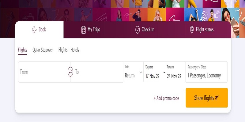 Reservations and Manage Booking at Qatar Airways