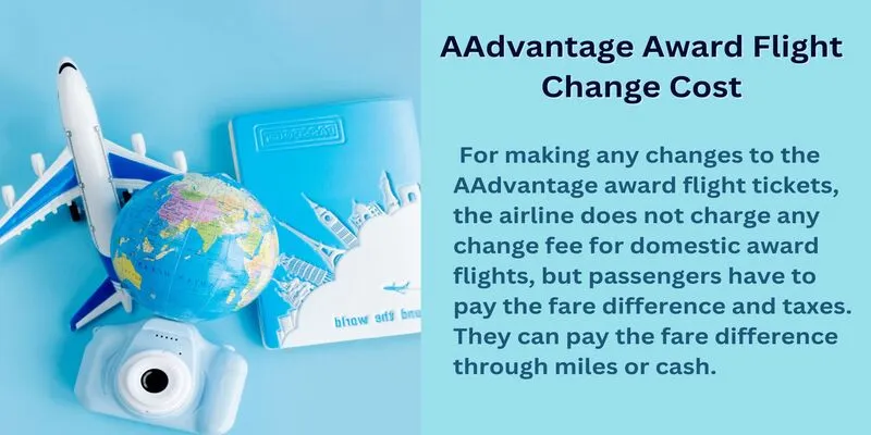 AAdvantage Award Flight Change Cost