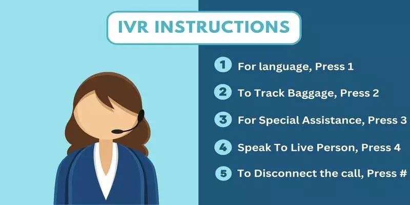 Air France IVR Instructions