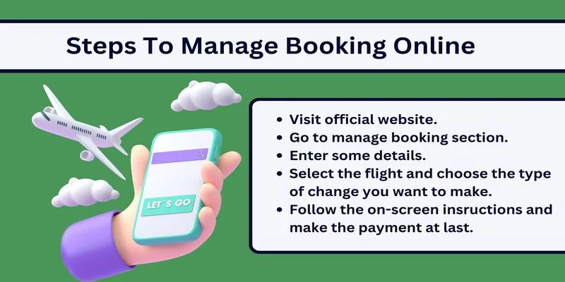 Air France Manage Booking Online Process