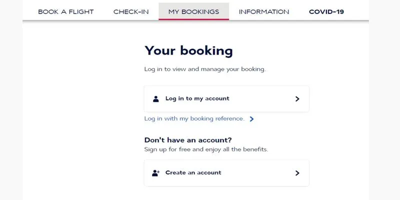 Air France Manage Booking