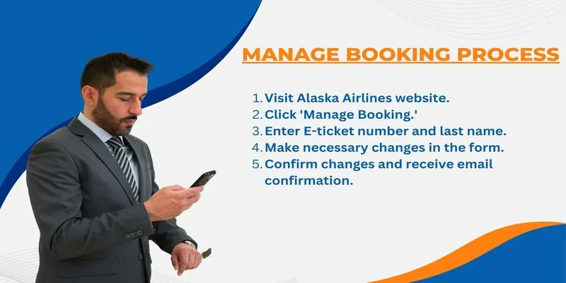 Alaska Airlines Manage Booking Online Process