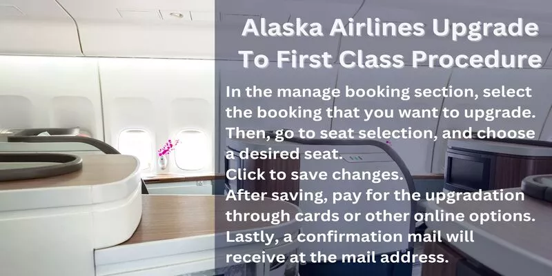 Alaska Airlines Upgrade To First Class Online Procedure