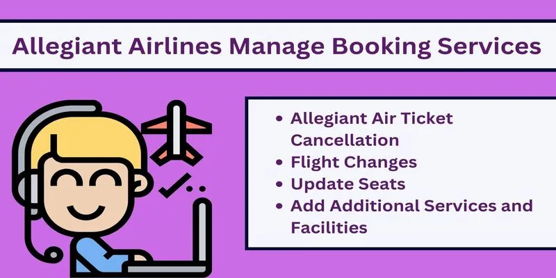 Allegiant Air Manage Booking Services