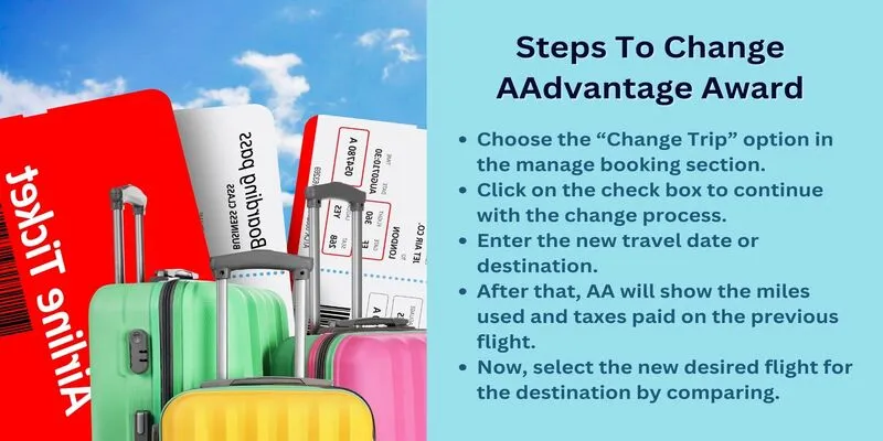 American Airlines AAdvantage Award Ticket Change Process