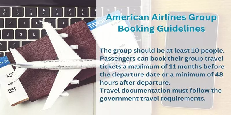 American Airlines Group Booking Guidelines