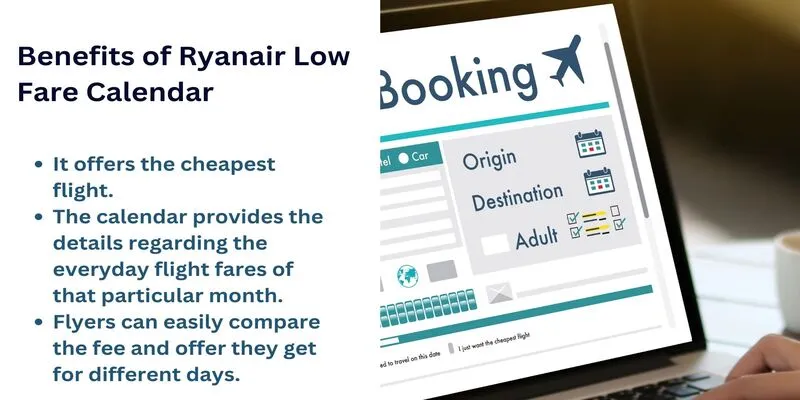 Benefits of Ryanair Low Fare Calendar