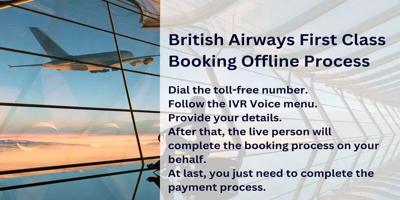 British Airways First Class Booking Offline Process