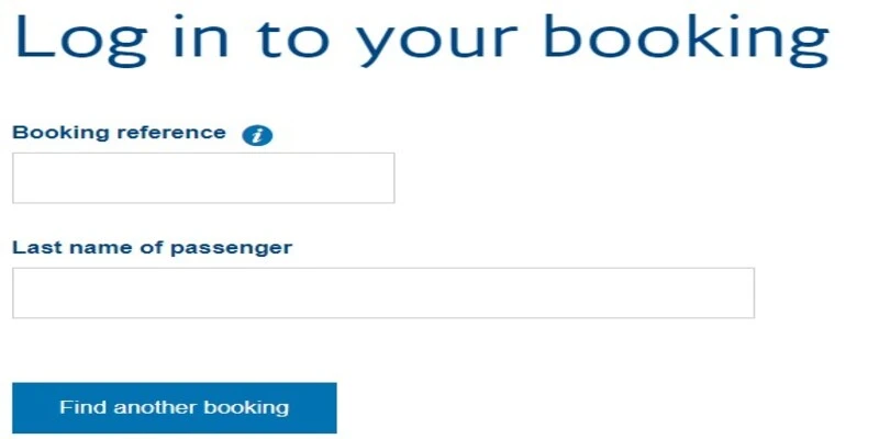 British Airways Manage My Trip