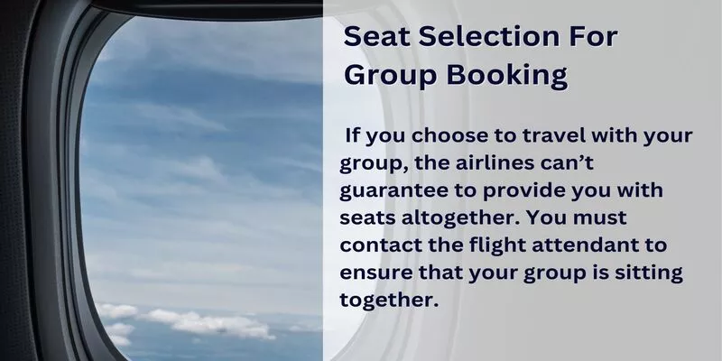 British Airways Seat Selection For Group Booking