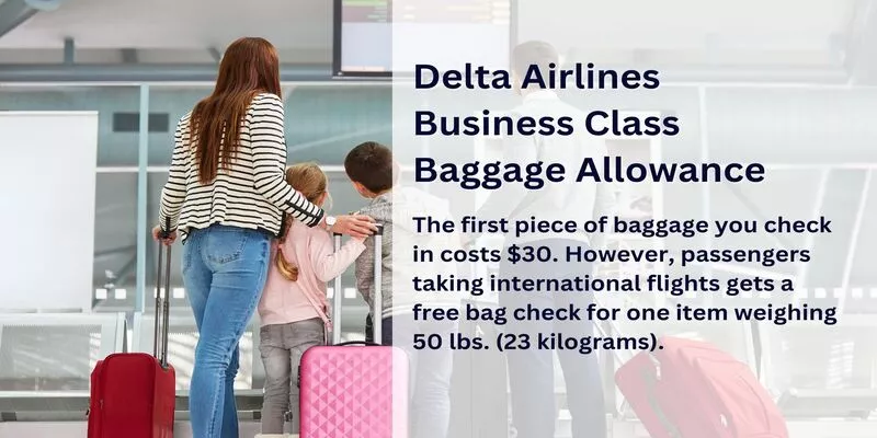 Delta Airlines Business Class Baggage Allowance