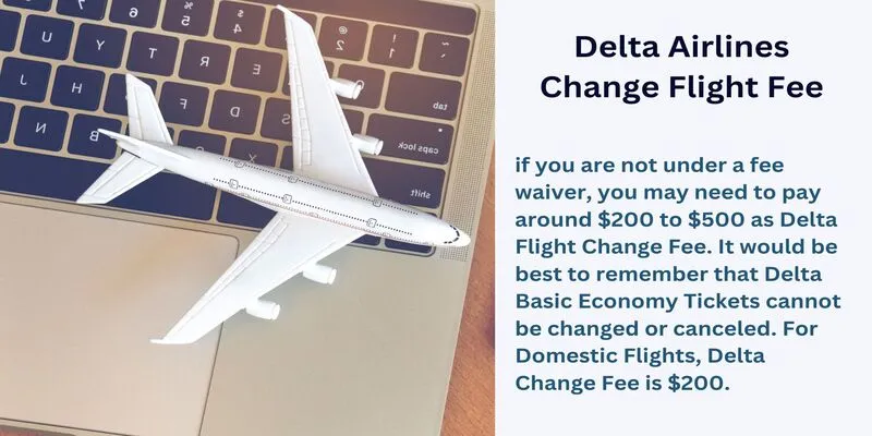 Delta Airlines Change Flight Fee