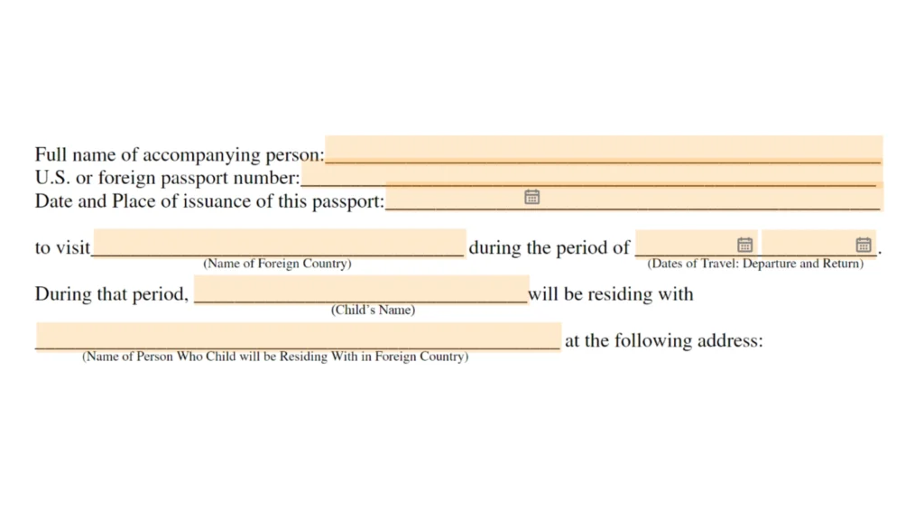 Delta Minor Travel Consent Form 3