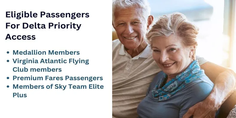 Eligible Passengers For Delta Priority Access