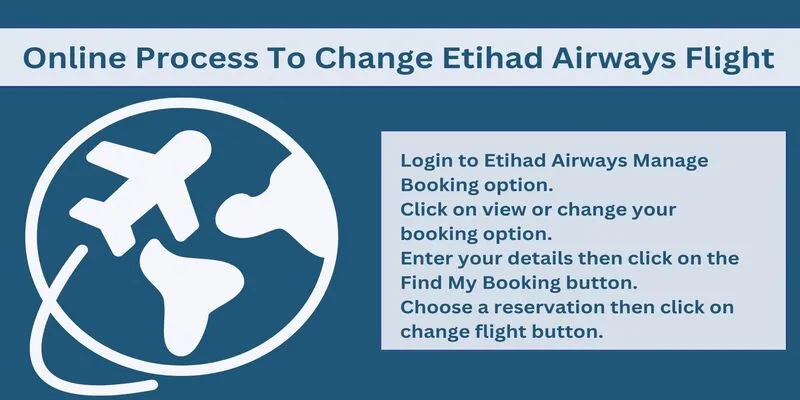 Etihad Airways Change Flight Process