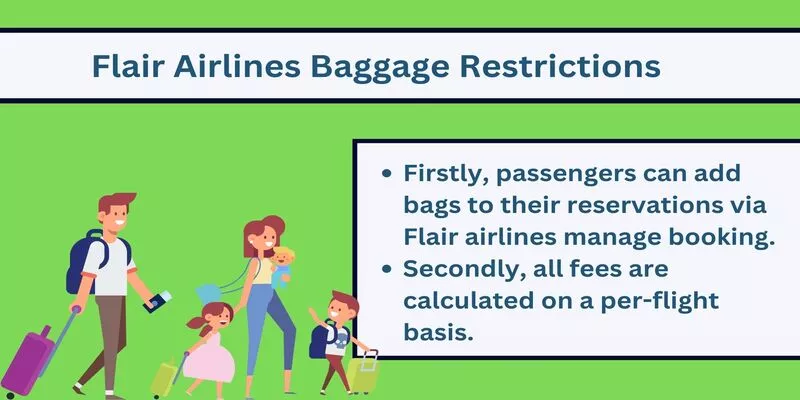 Flair Airlines Baggage Restrictions