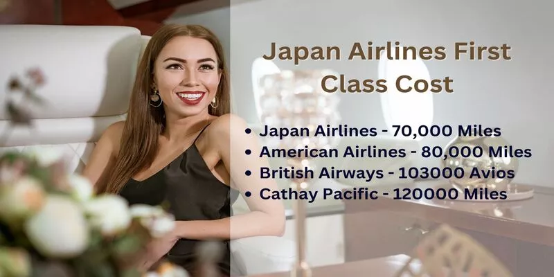 Japan Airlines First Class Cost