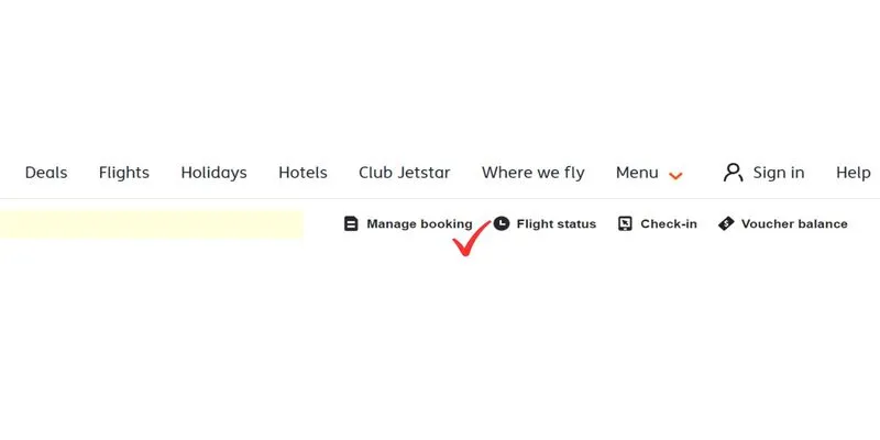 Jetstar Airways Manage Booking