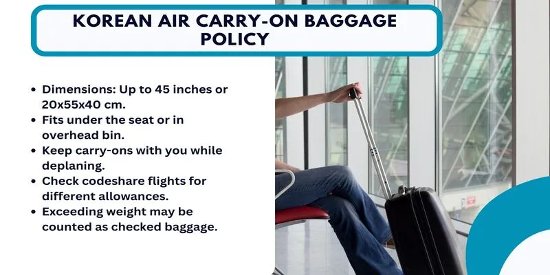 Korean Air Carry-on Baggage policy