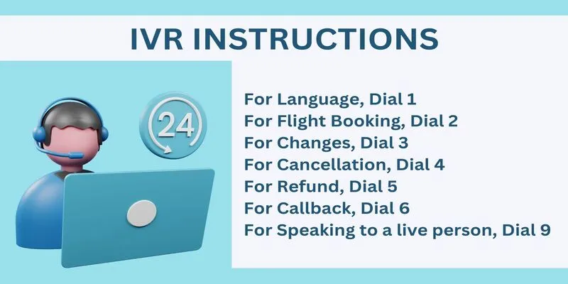 Korean Airlines IVR Instructions