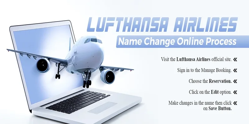 Lufthansa Airlines Name Change Online Process