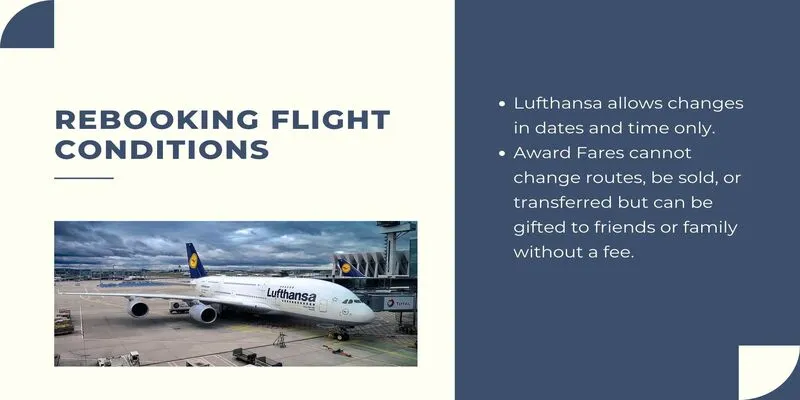 Lufthansa Airlines Rebooking Flight Conditions