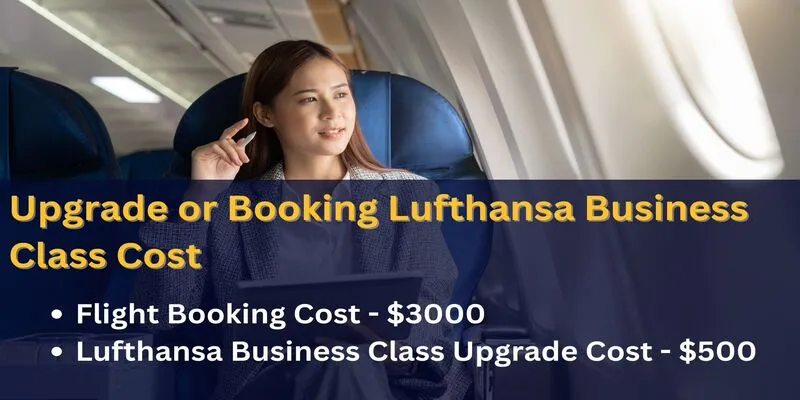 Lufthansa Business Class Booking and Upgrading Cost