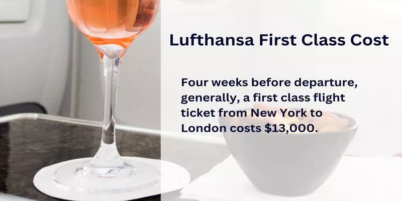 Lufthansa First Class Cost