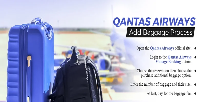 Qantas Airways Add Baggage Process