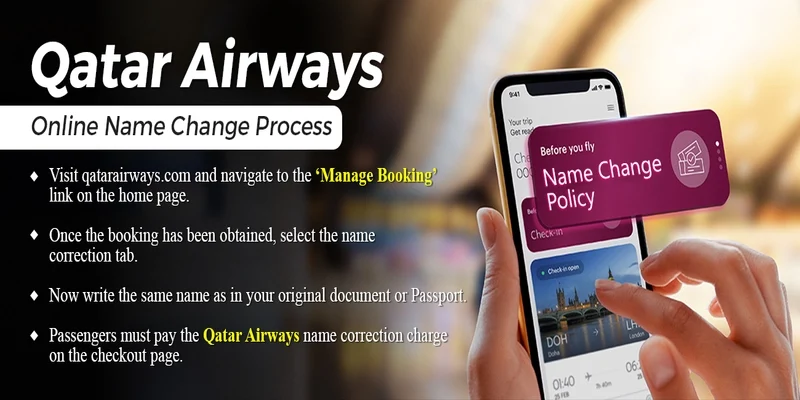 Qatar Airways Online Name Change Process