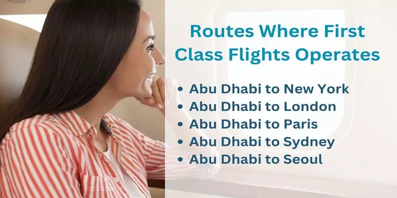 routes where etihad airways first class flights operates