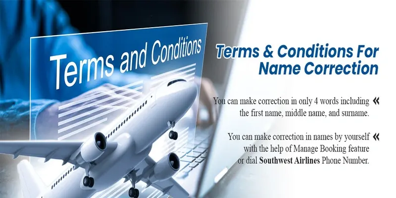 Southwest Airlines Name Correction Terms and Conditions