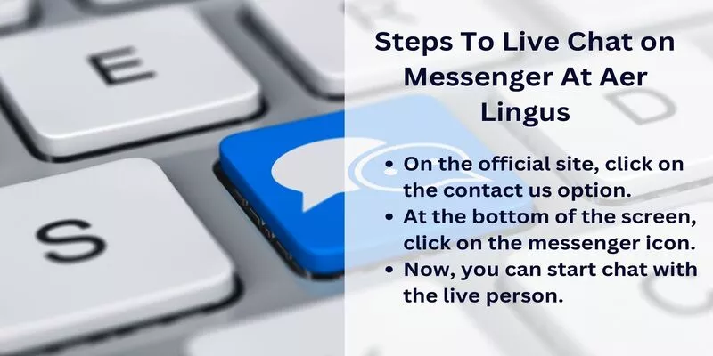 Steps To Live Chat on Messenger with Aer Lingus