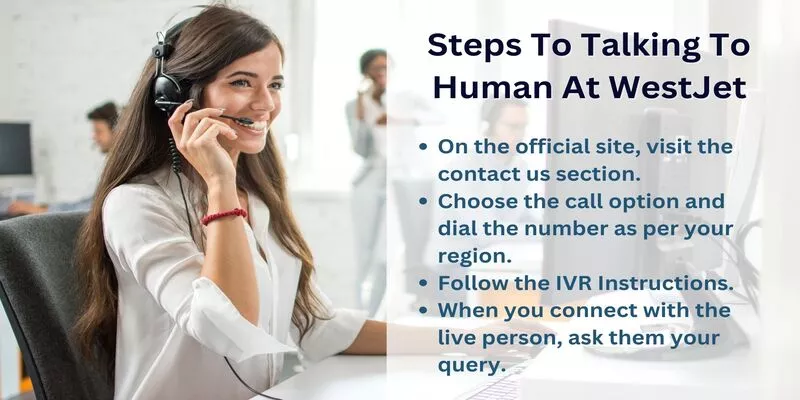 Steps to Talking To Human At WestJet