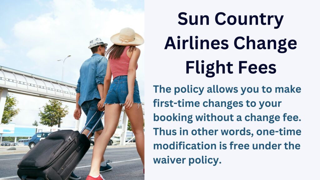 Sun Country Airlines Change Flight Fees