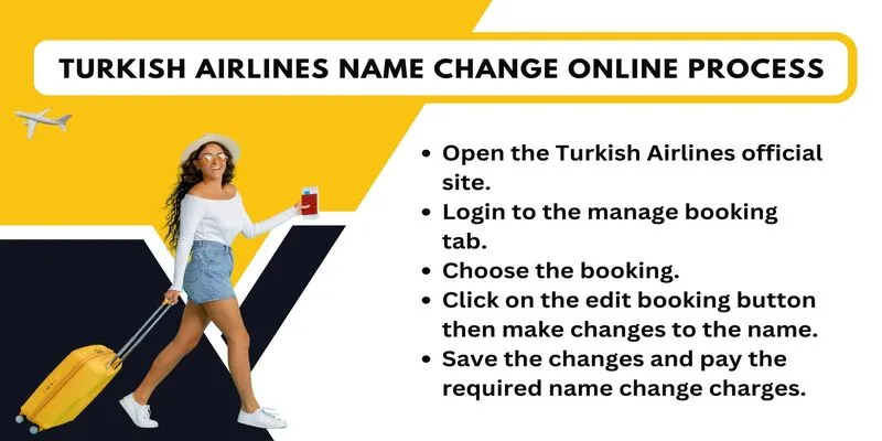 Turkish Airlines Name Change Online