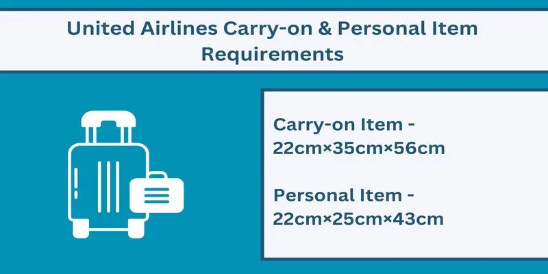 United Airlines Baggage Fees Policy Guide (International, Carry-On, Checked)  [2022] - UponArriving