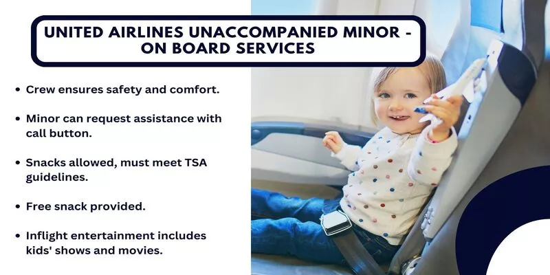 United Airlines Unaccompanied Minor On Board Services