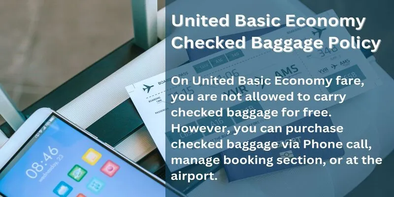 United Basic Economy Checked Baggage Policy