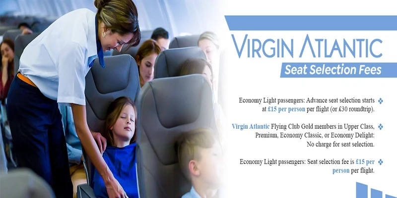 Virgin Atlantic Seat Selection Fees