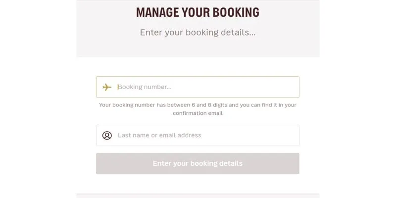 Volotea Airlines Manage Booking