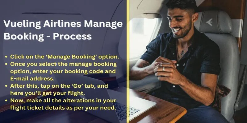 Vueling Airlines Manage Booking Process