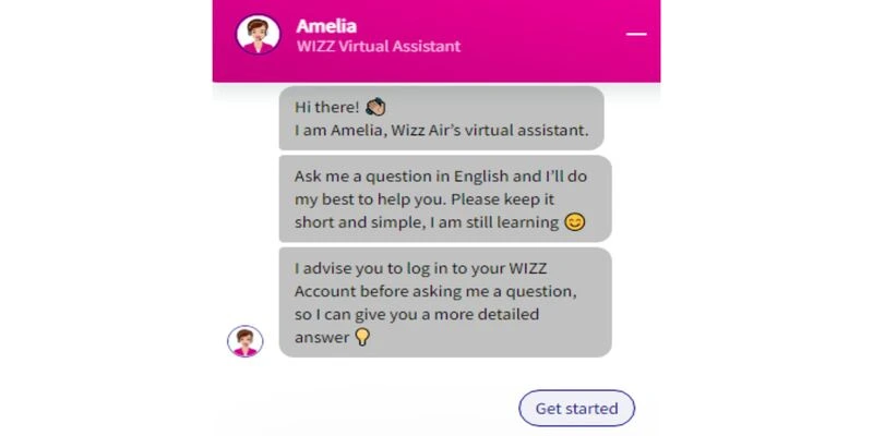 Wizz Air Live Chat