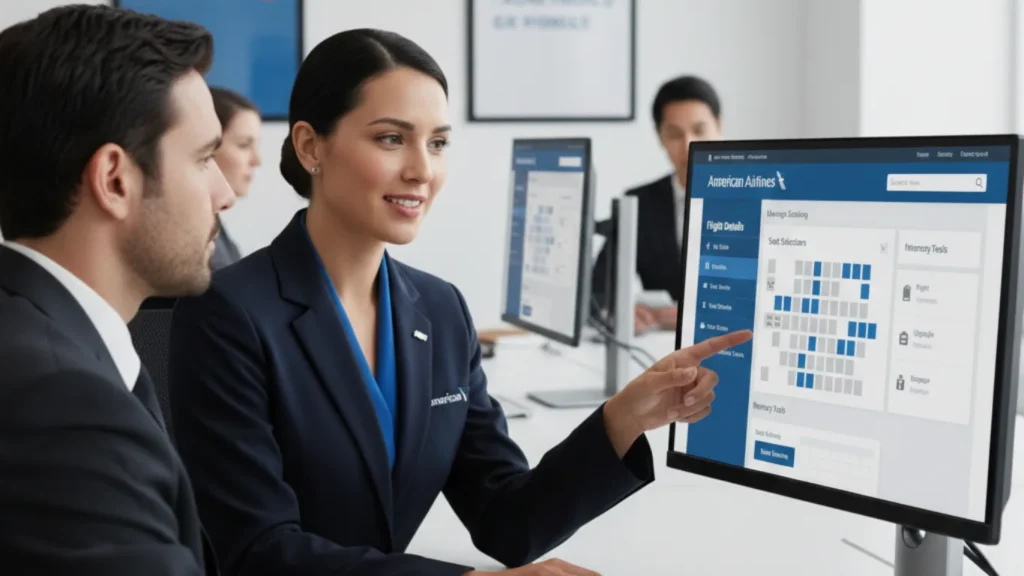 american airlines manage booking