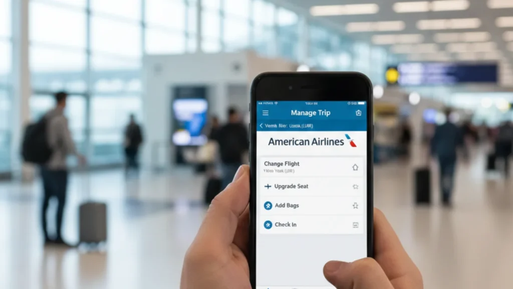 manage booking american airlines