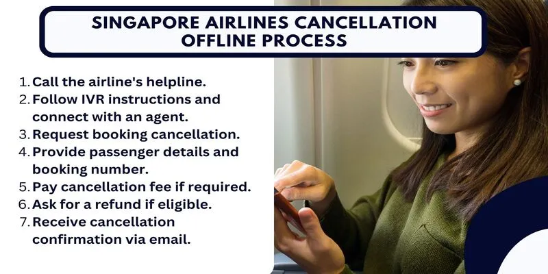 singapore airlines cancellation offline process